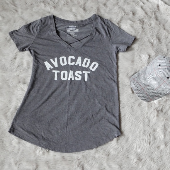 Tops - Avocado Toast V-Neck Top